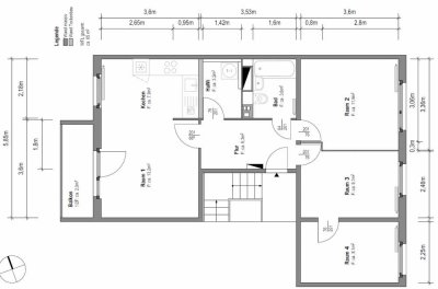 4-Raumwohnung sucht kleine Familie Wohnen in Sudenburg mit guter Infrastruktur