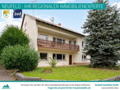Geräumiges Einfamilienhaus mit großem Grundstück und vielseitigem Ausbaupotenzial in ruhiger Lage!