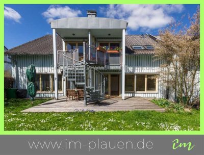 Plauen-Neundorf: 3-Zimmerwohnung mit Terrasse, Balkon & Garage - Neues Badezimmer