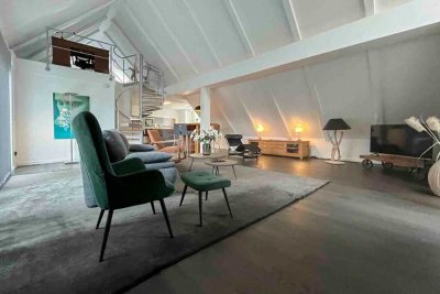 Exklusives Penthouse mit Galerie, Kamin, Garage und eigenem Aufzug in Essen-Rüttenscheid