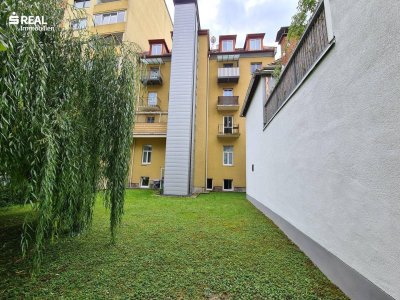 Sanierte 4-Zimmer-City-Dachgeschosswohnung in zentraler Lage mit Altbauflair - Eigengarten - KEINE KÄUFERPROVISION!