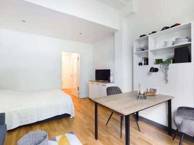 DIE ZIMMEREI | Nahe Uni Hamburg: möblierte 1-Zimmer-Wohnung in Eimsbüttel am Grindel | Large Bude
