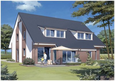 LETZTE DHH - Bestseller*Geräumige Doppelhaushälfte* 4 Zimmer plus Dachstudio*! 65