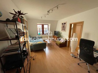 Tauschwohnung: ruhige Dachgeschosswohnung mit ganzjährigem Sonneneinfall