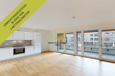 Erstbezug: 3-Zimmer-Wohnung mit moderner Ausstattung +  2 mietfreie Monate