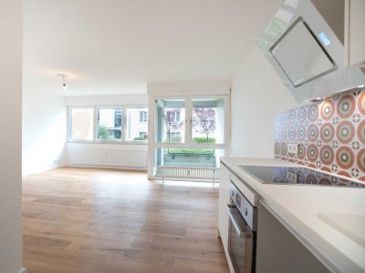 Zentrumsnahe 3 Zi Whg mit Küche - frisch renoviert