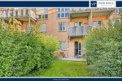 Möbliertes Apartment mit Terrasse und Garten in zentraler Lage