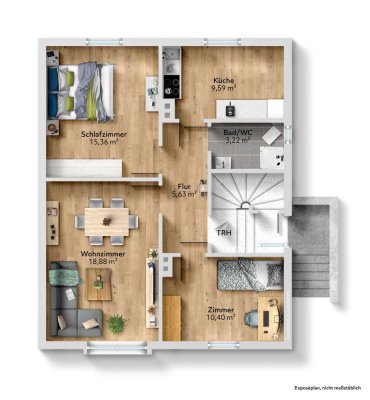 kernsanierte 3-Zimmerwohnung mit großzügigem Balkon in ruhiger Lage von Garbsen