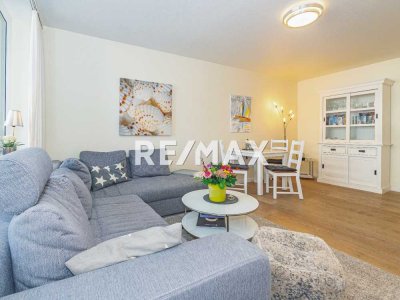 RESERVIERT!
Geschmackvolle 1-Zimmerwohnung in Westerland
inklusive Meeresrauschen