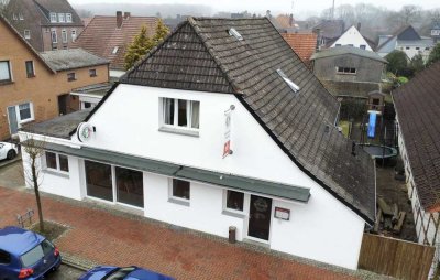 Attraktive Geschäftsmöglichkeit: Gut etabliertes Restaurant mit Wohnhaus in Harpstedt zu übernehmen.
