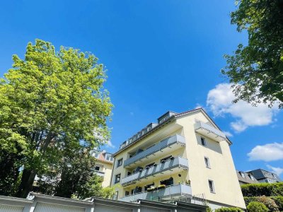 Ab sofort*Teilsanierung*2-Zimmer-DG-Wohnung*Blick ins Grüne*Toplage*