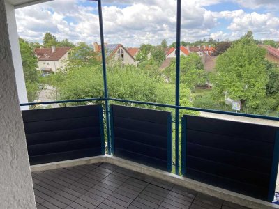 Schöne 2 Zimmer Wohnung mit Balkon zu vermieten ab 15.7.25 in Taufkirchen b. München