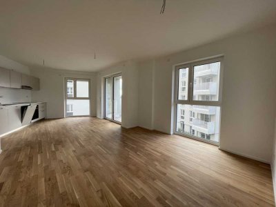 Erstbezug: Hochwertige 3-ZKB-Wohnung mit Tageslichtbadezimmer und Balkon