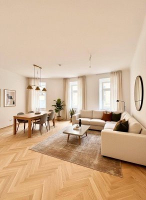 Moderne helle 3Zi. Altbau-Wohnung in Ruhelage mit Aussenfläche