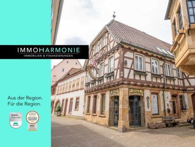 Historisches Wohn-/Geschäftshaus mit Baureserve in Bestlage von Bad Bergzabern