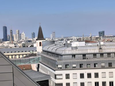 Unbefristete traumhafte 3 Zimmer DG Wohnung, mit großer Terrasse und Wienblick, ERSTBEZUG
