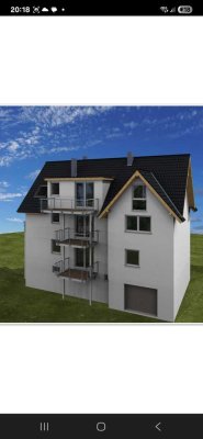 Netphen Zentrum Sanierte 4.Zimmer Wohnung mit Balkon