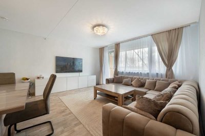 Gepflegte Vier-Zimmer-Wohnung mit Balkon & Ausblick in Mainz
