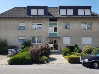 Schöne 4-Zimmer-Wohnung mit großartiger Dachterrasse und Einzelgarage in Bad Rothenfelde