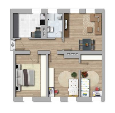 Geräumige und Familienfreundliche 4-Zimmer-Wohnung