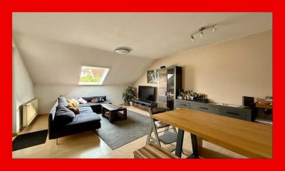 Sonnige Dachgeschosswohnung mit gemütlichem Balkon