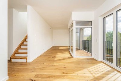 VERKAUFSSTART: Penthouse-Highlight: Erstbezug mit Dachterrasse – 3 Zimmer & Skyline-Blick