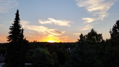 3,5-Raum-Wohnung mit Balkon nahe Wald