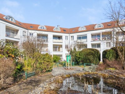Schöne 2 1/2 Zimmer-Wohnung, 60 qm, teilmöbliert, für 2 Jahre, evtl. länger. An 1-2 Personen, NR ohne Haustiere.