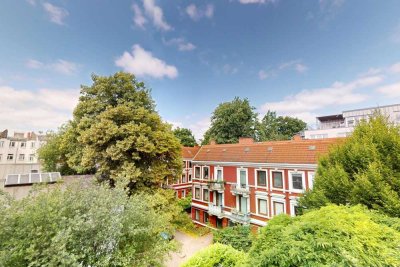 1-Zimmer-Wohnung mit Balkon und TG-Stellplatz in Hamburg-Eppendorf - ideal auch als Kapitalanlage