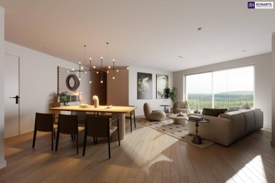 Lichtdurchflutete 4-Zimmer-Eckwohnung mit drei Loggien und zwei Bädern