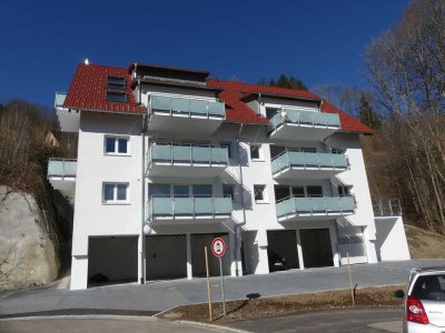 Exklusive 3,5-Zimmer-Wohnung mit Einbauküche. Preis 358.000 zzgl 22.000 € für 2 Stellplätze & Küche