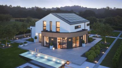 Grundstück und lichtdurchflutete Räume und ein großzügiger Wohn- Essbereich - ein Haus zum Wohlfühle