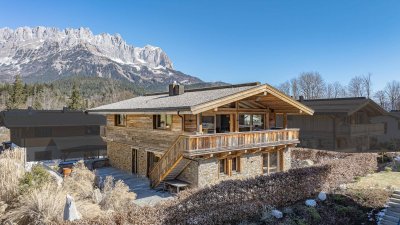 Luxuschalet mit Kaiserblick unmittelbar am Skilift