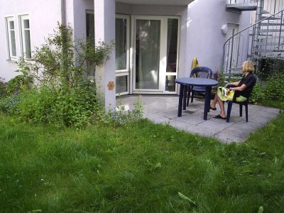 Pfiffige 2,5-Zimmer-Wohnung mit Garten mitten in der Altstadt von Herrenberg