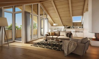 RESERVIERT * Penthouse mit Panoramablick & Tiefgarage