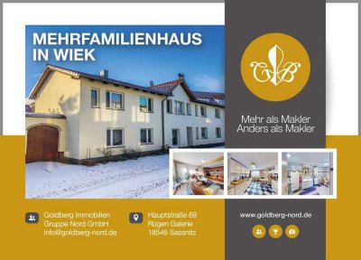 Provisionsfrei !!! Mehrfamilienhaus in Wiek mit Hafenblick