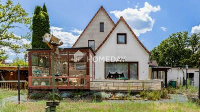 EFH mit Wintergarten, Gartenhaus & Garage – ca. 133 m² Wohnfläche & 1086 m² Grundstück!