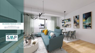 Belvedere Premium Living: 3-Zi. Whg. &amp; Balkon