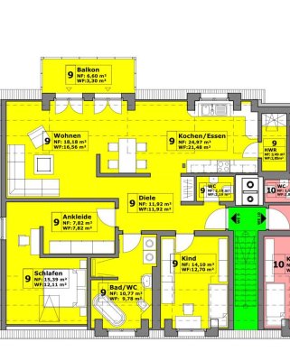 3 Zi ETW in top Lage in Bad Neustadt/Saale