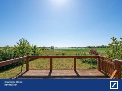 Natur trifft Luxus – Saniertes Blockhaus mit Sauna & Seezugang nahe Berlin
