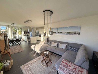 Traumhafte 2 Zimmer-Penthouse-Wohnung mit sonniger Dachterrassen in bester und ruhiger Lage in Laim