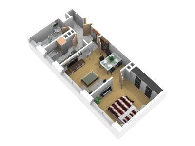 2-Zimmer-Wohnung mit 39 m² in Steinbühl, Nürnberg