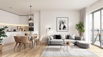 Attraktive 2-Zimmer Neubauwohnung mit Balkon in Emmering