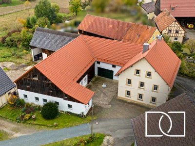 Vielseitiges Anwesen mit Top-Anbindung – Wohnhaus mit 3 Scheunen für Ihre Ideen & Ausbaupotenzial