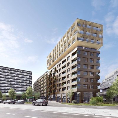 Low-Cost 3 Room Apartment with Space - Directly at the main train station: Commission-free + Completion in October