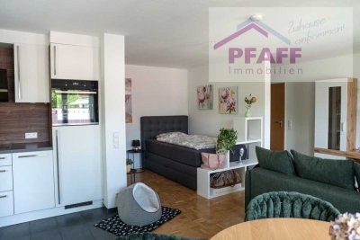 Zuhause ankommen in Radolfzell in der Friedrichstr.! Modern möblierte 1,5 Zi.-Whg., frei ab 01.10