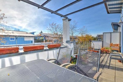 MÜNCHEN-TAUFKIRCHEN: WOHNEN MIT GROßER SÜDTERRASSE!