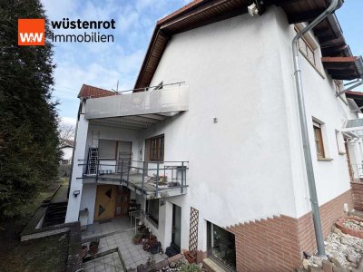 +++EISENBERG: 4 ZIMMER DACHGESCHOSSWOHNUNG MIT BALKON UND GARTENANTEIL+++