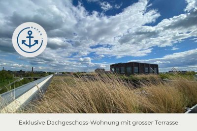 Hafen 1 - Wohntraum mit großer Dachterrasse | Blick auf den Kanal | 2 Bäder | Aufzug | Stellplatz
