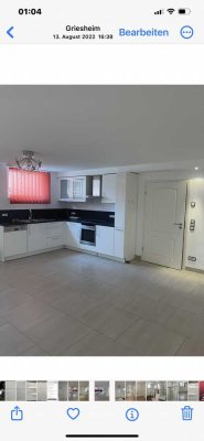 Geschmackvolle, neuwertige 2,5-Raum-Souterrain-Wohnung mit gehobener Innenausstattung in Griesheim